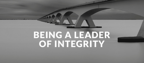 Being a Leader of Integrity